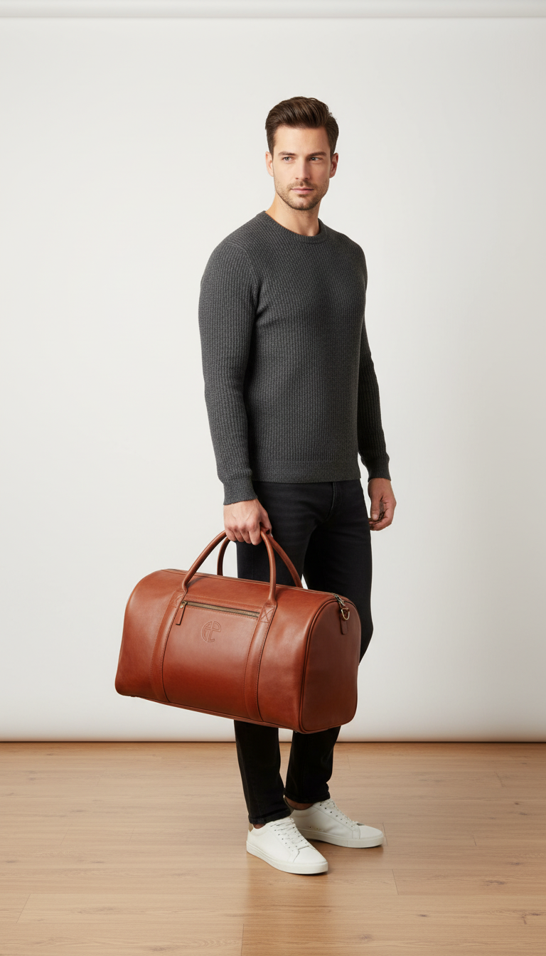 Aurelius Leather Duffle