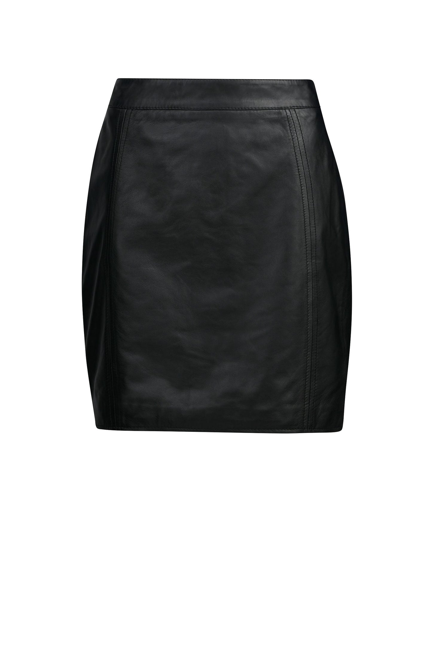 Riviera Leather Mini Skirt