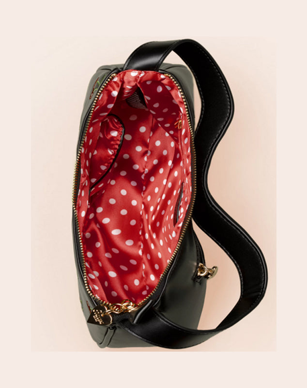 Cerise - Cherry Embroidered Shoulder Bag