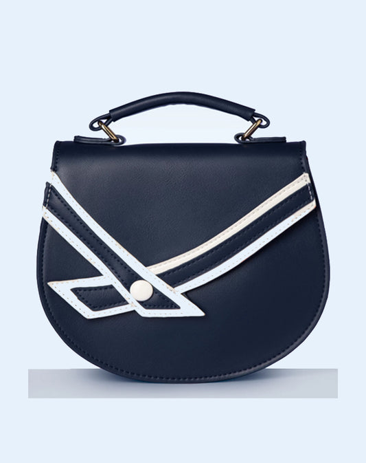 Odessa - Modern Navy Structured Mini Bag
