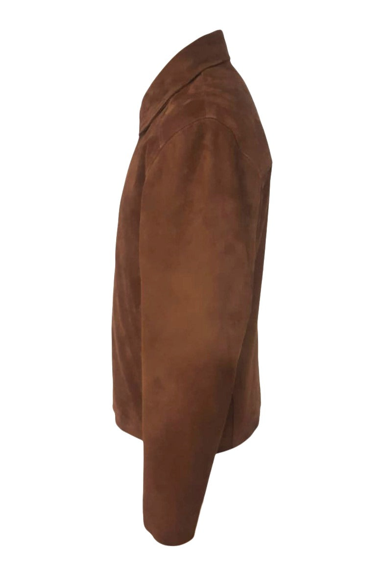 Pierre - Mens Genuine Goat Suede Jacket