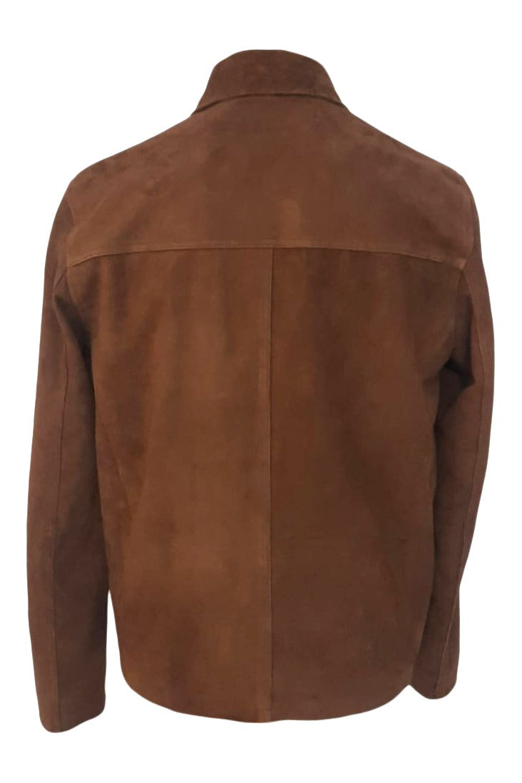 Pierre - Mens Genuine Goat Suede Jacket